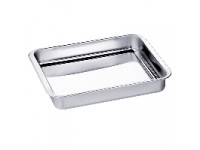 Rustidera rectangular inox
