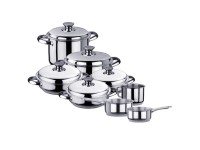 Bateria 8 piezas "Ecco acero"