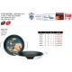 Paellera Bistro inox con antiadherente