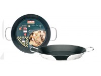 Paellera Bistro inox con antiadherente